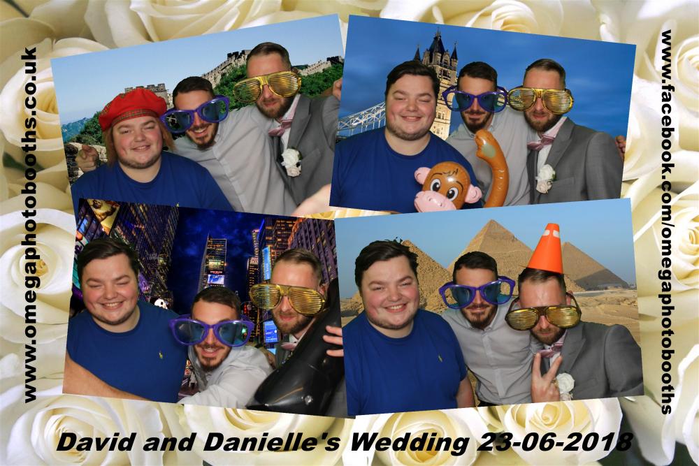 David & Danielle's Wedding | View more photos from the event at gallery.omegaphotobooths.co.uk/u/Omega-Photobooths/David-Danielles-Wedding